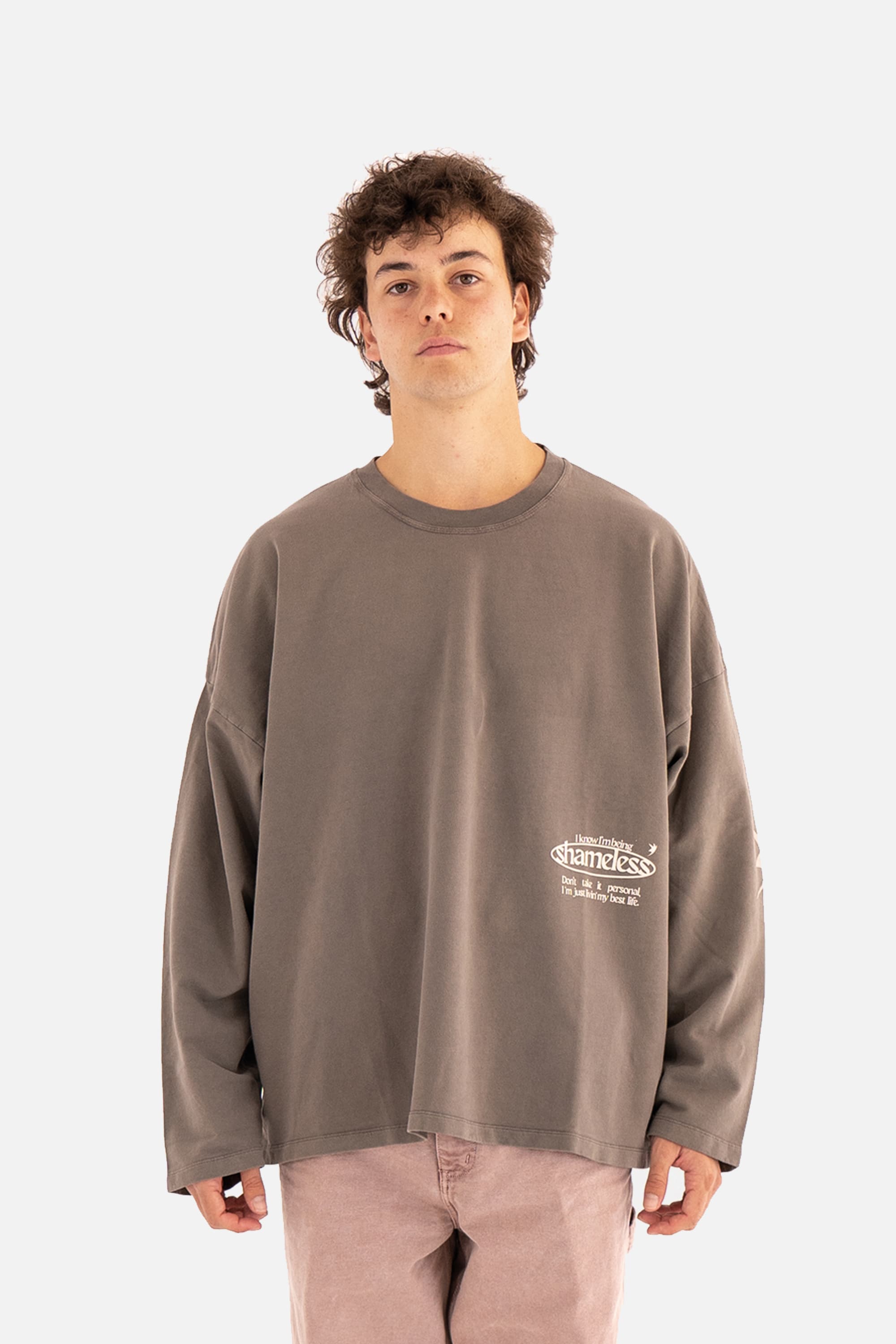 ESSENTIAL WALNUT CREWNECK